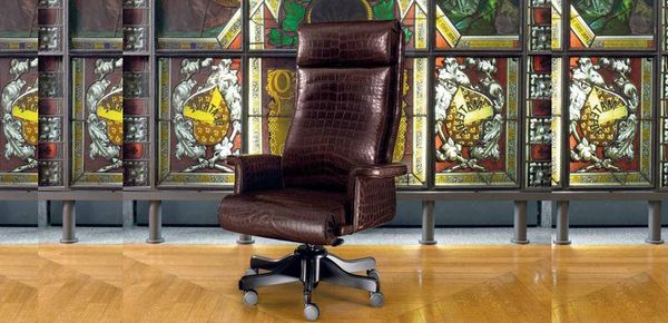 Vip Mascheroni leather armchair כיסאות קלאסיים