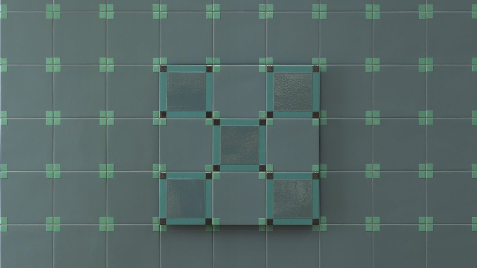 משטח פורצלן Homage to the Square של Mutina