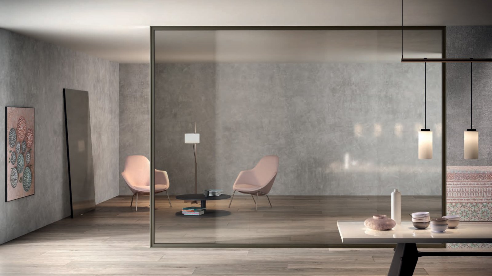 מחיצות זכוכית למשרד Simple Bold של Luconi