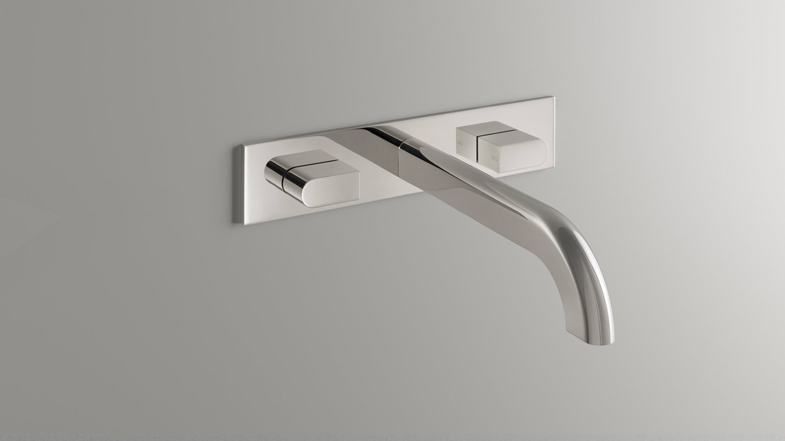 ברזים מעוצבים Sixty של CEA Design בגימור Black Ivory עם כיור שיש