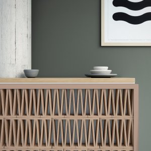 קיר טרקוטה מחורר Celosia של Mutina