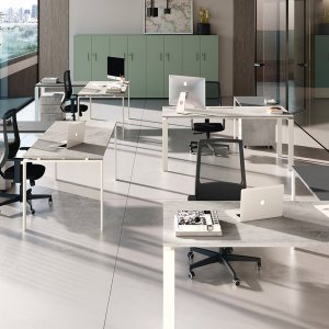 קורה חתוכה בלייזר במבנה Loft