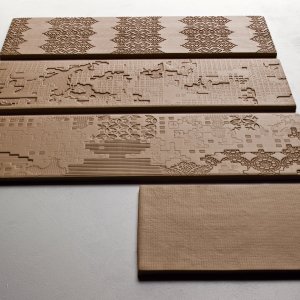 חדר רחצה של ההנהלה מחופה Bas-Relief של אורקיולה