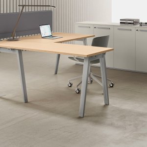 מחבר מעוגל של 90 מעלות בין שני שולחנות E-Place
