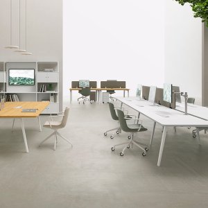 שלוחה על ארונית נושאת עם ארבע מגירות, E-Place DVO Office
