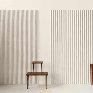 קיר Rombini עם רצפת Pico של Mutina כמו בקטלוג