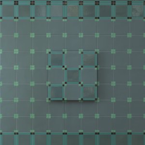 משטח פורצלן Homage to the Square של Mutina