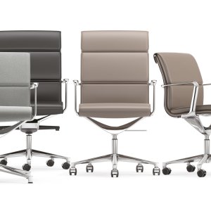 כסאות מנהלים Una Chair של ICF סביב שולחן ישיבות