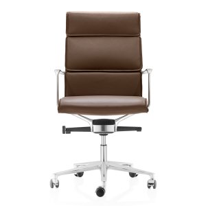 משענות יד סגורות מאלומיניום בכיסא Una Chair