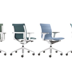 מנגנון ההטיה בקופסת אלומיניום של Una Chair