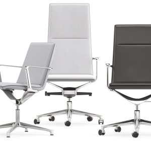 כסאות מנהלים Valea Chair של ICF סביב שולחן ישיבות