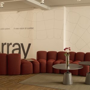 קומפוזיציה ישרה של מערכת Array של mdf italia