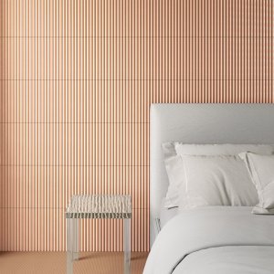 Listello עם שפה מזוגגת בפינת קיר Rombini
