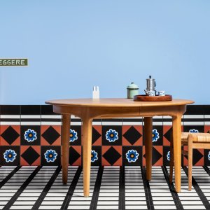 אריח חצי Parallel Black במידה 10.1×20.5 מתוך Mattonelle Margherita