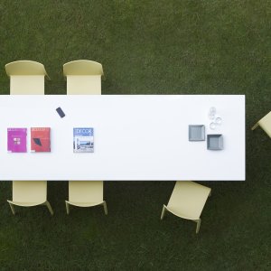חתך הקצה של Arki-Table: 740 מ״מ מעל, 725 מתחת