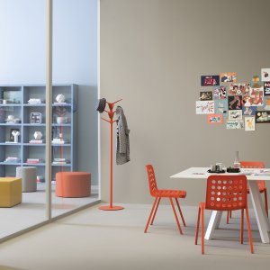 עמדת עבודה Arki-Table ARKW9 לארבעה עם פאנלים מפרידים