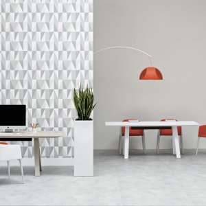 עמדת עבודה יחידה Arki-Table ADJ Desk עם פאנל אקוסטי ARKS.20