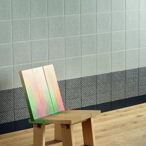 דוגמת Cobble Green מקולקציית Tape בגרניט מזוגג