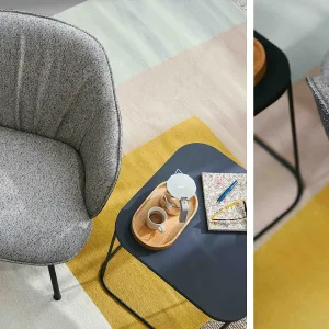 ספסל se:café bench ללא משענת ברוחב 1,600 מ״מ באזור הפסקה