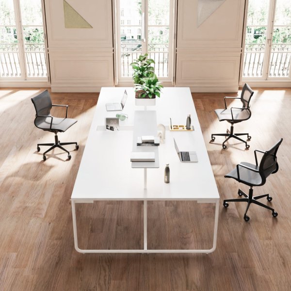 רהיט מעגלי של Alea Office, מתפרק בלי דבק