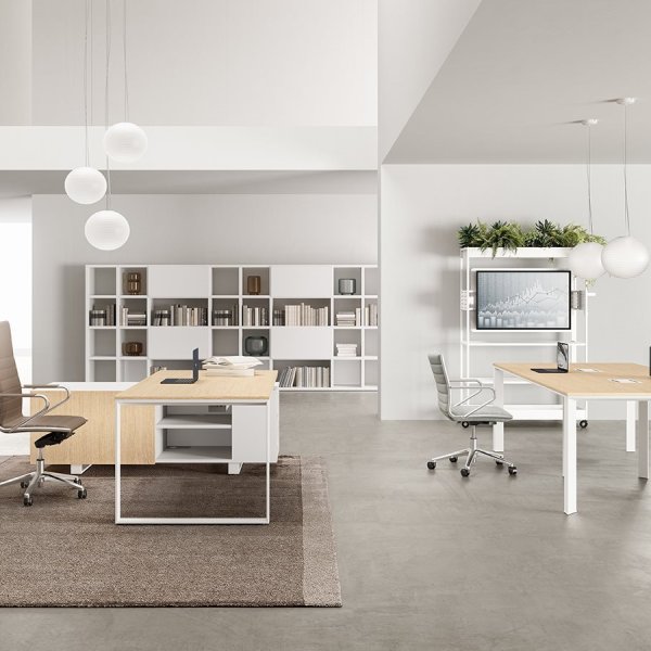open space עם עמדות עבודה DVO Office בתקן FEMB LEVEL 3