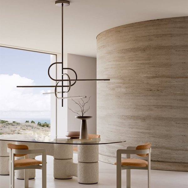 שולחן ישיבות מזכוכית מחוסמת של Gallotti&Radice במשרד